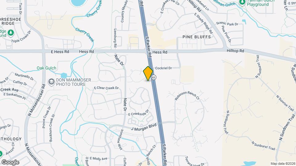 12492 S Bellisario Creek Ct Mapa y Detalles de la Ubicación