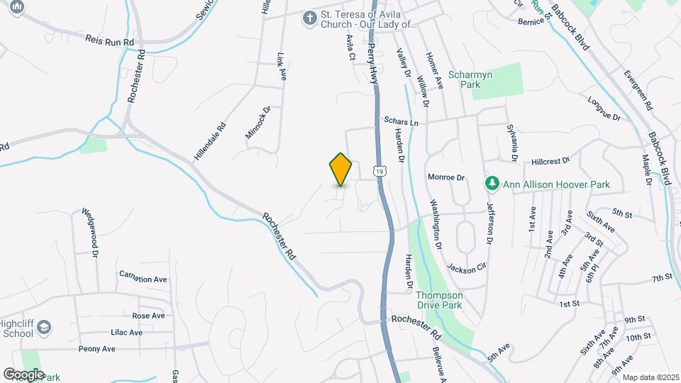 5 Hiland Valley Dr Map and Location Details