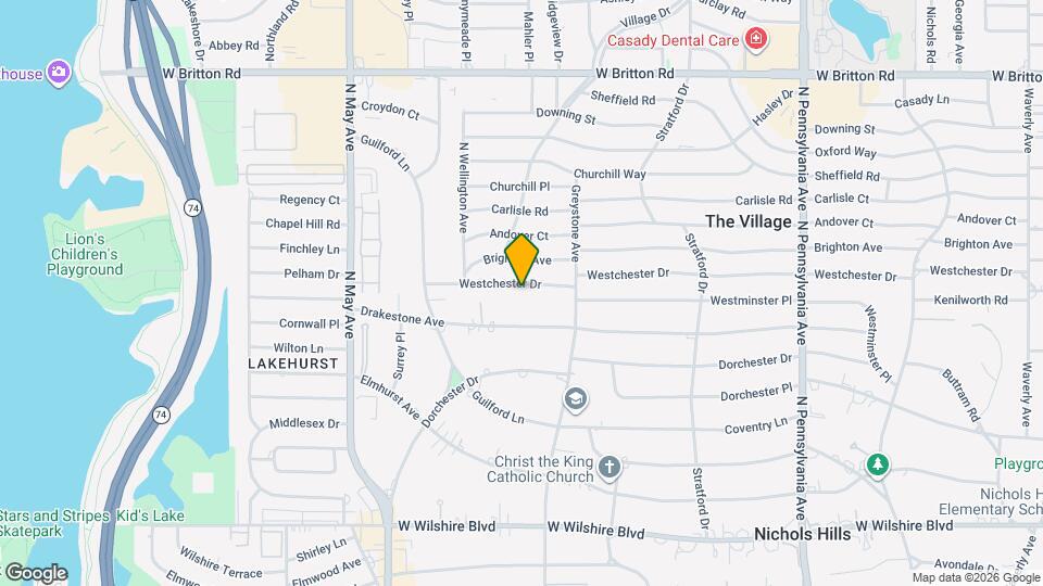 2144 Westchester Dr Map and Location Details