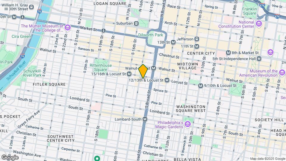 1420 Locust St Map and Location Details