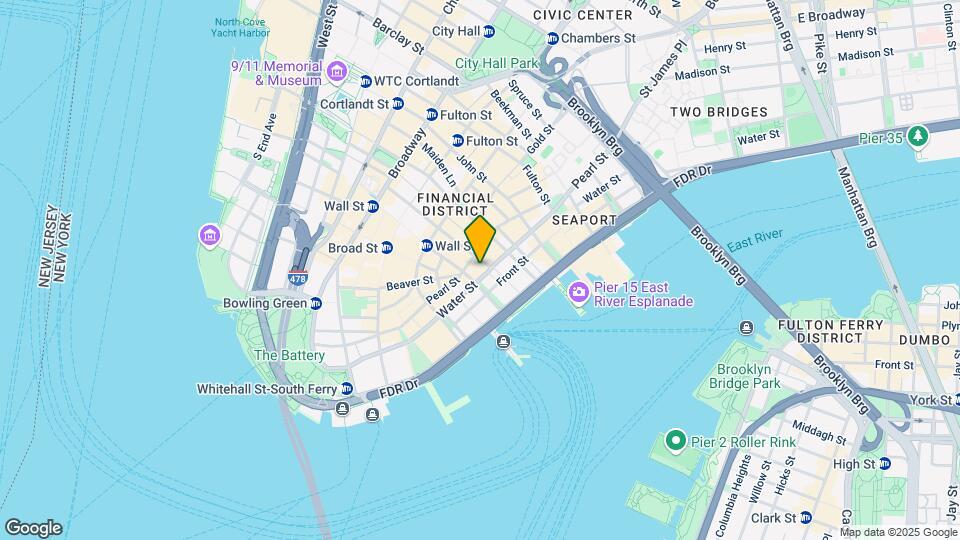 130 Water St, Unit 10C Map and Location Details
