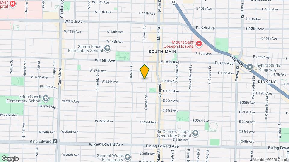 115 18th Av E Map and Location Details