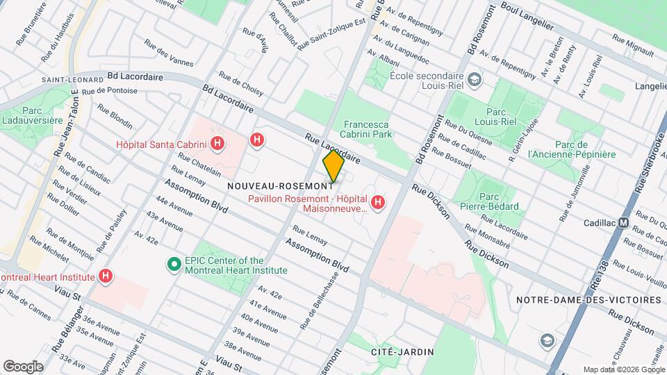 5671 Marie-Rose-Durocher Rue Map and Location Details