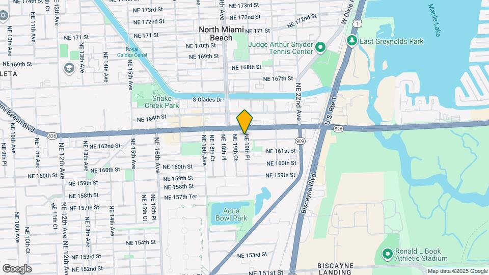 16200 NE 19th Pl Map and Location Details