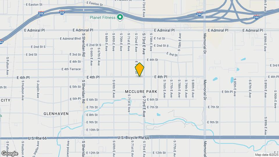 7212 E 4th Pl Map and Location Details