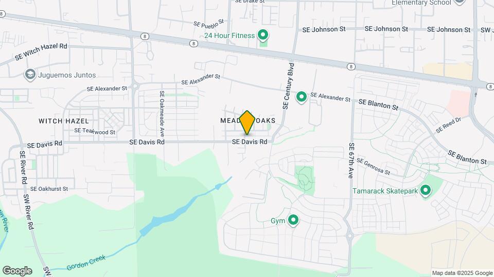 6001 SE Davis Rd Map and Location Details