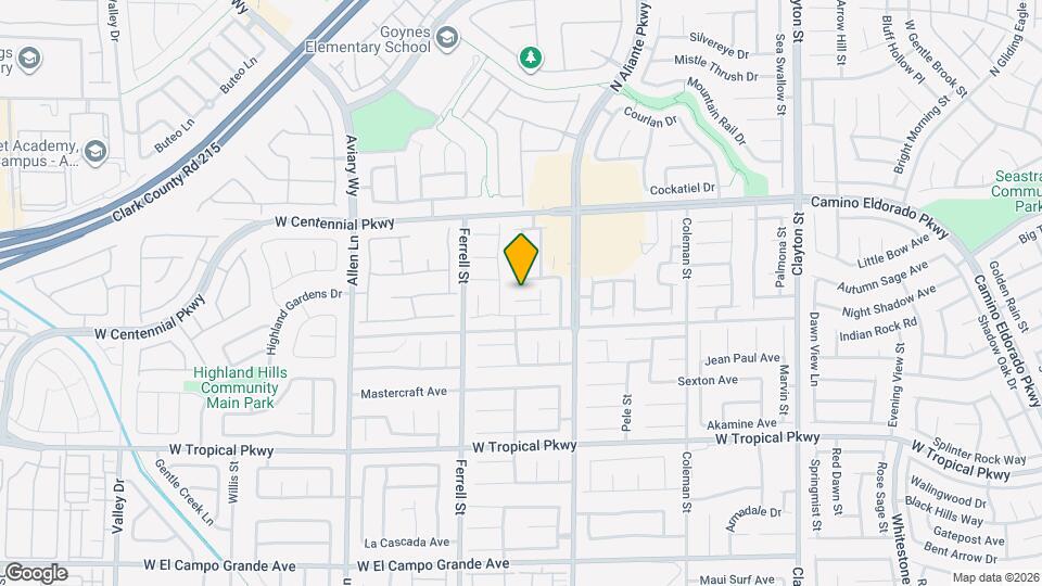 3026 San Niccolo Ct Map and Location Details