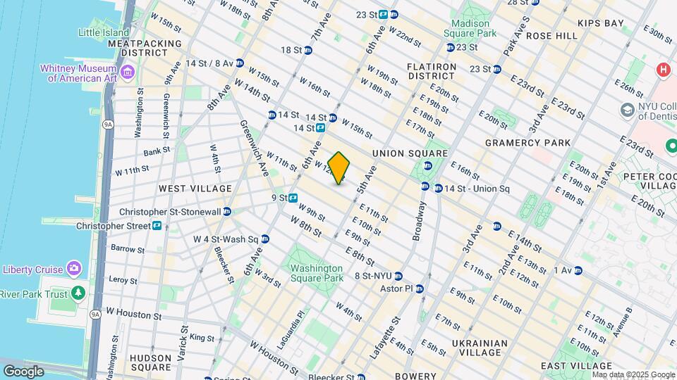 23 W 11th St Map and Location Details
