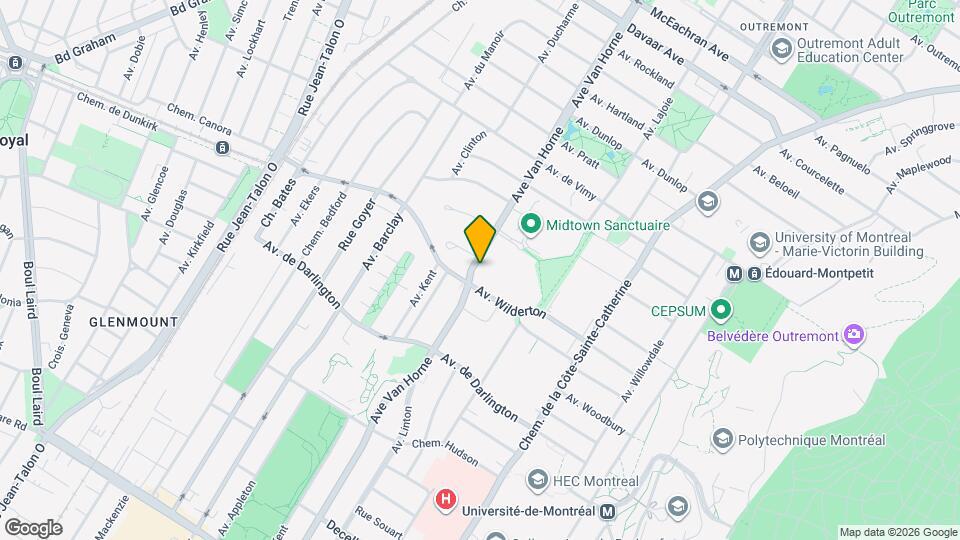 2520 Van Horne Av Map and Location Details