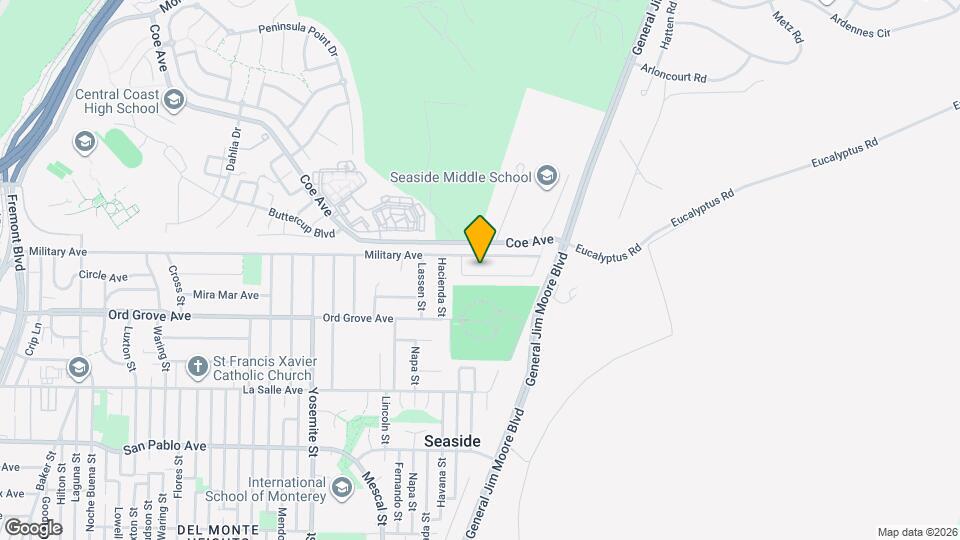 1975 Paralta Ave Map and Location Details