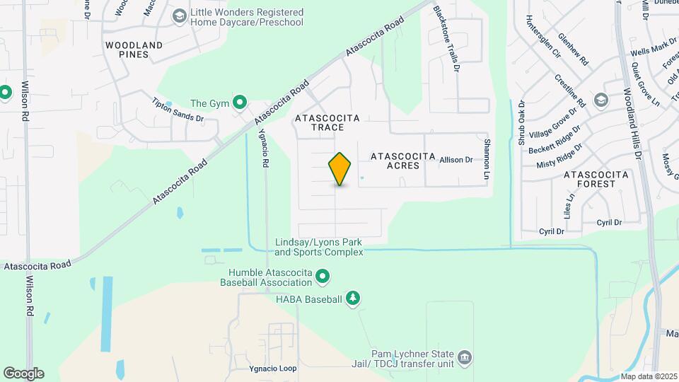 16818 Atascocita Bend Dr Map and Location Details