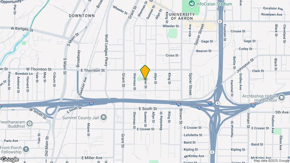 680 Sumner St Map and Location Details