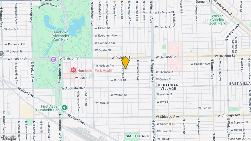 2550 W Thomas St Map and Location Details