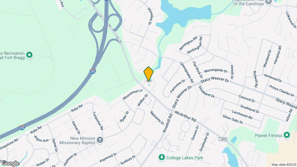 1103 Lake Mont Ct Map and Location Details