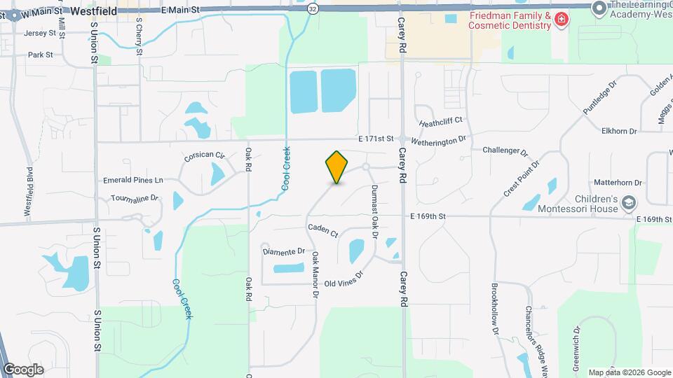 16893 Oak Manor Dr Map and Location Details