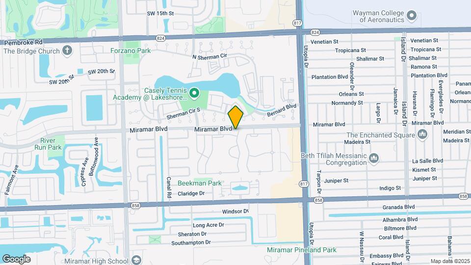2518 SW 83rd Terrace Map and Location Details