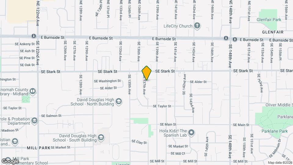 622 SE 137th Ave Map and Location Details