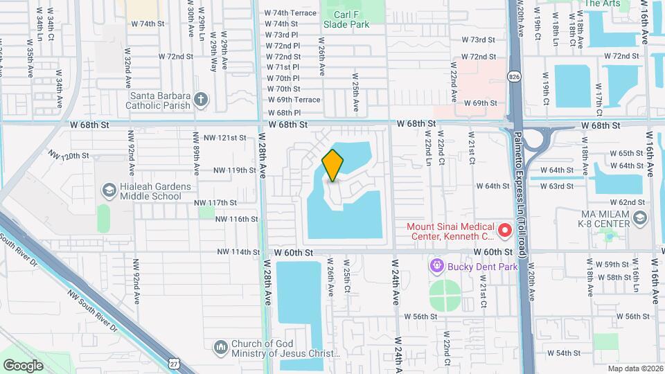 2610 W 65th St Map and Location Details