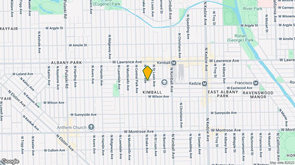 4649 N Drake Ave Map and Location Details