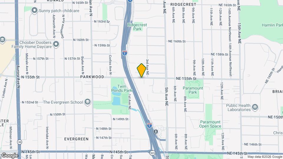 165 NE 155th St Map and Location Details