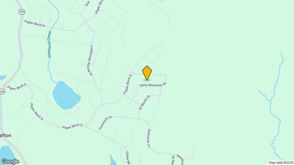 135 Song Mountain Dr Mapa y Detalles de la Ubicación