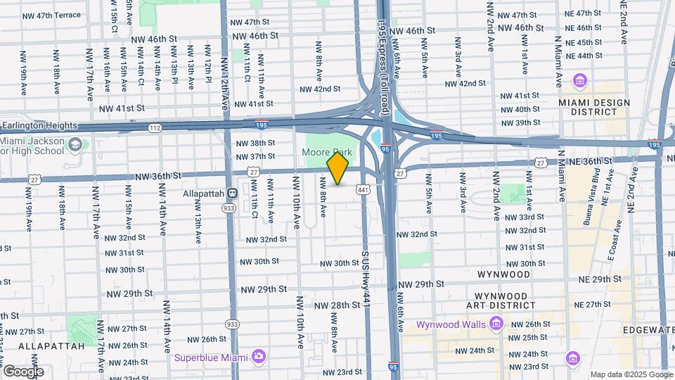 768 NW 35th St Map and Location Details