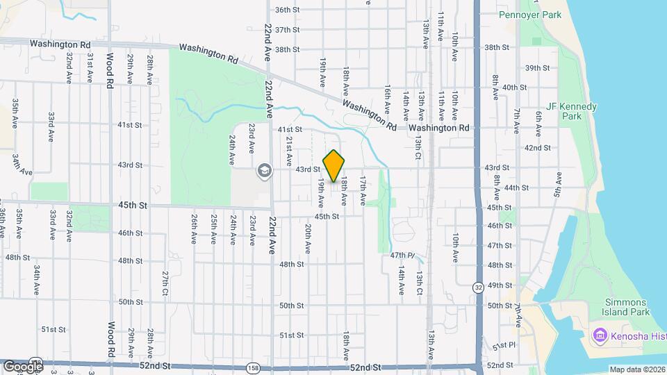 1816 44th St Map and Location Details