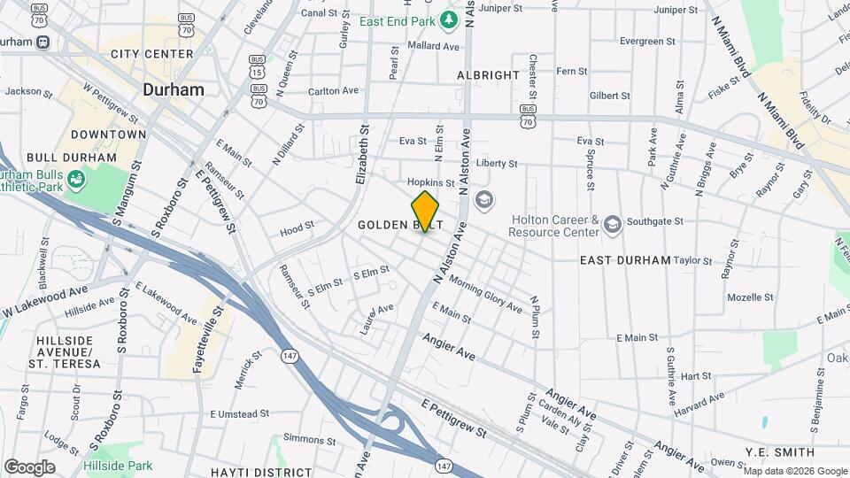 1102 Franklin St Map and Location Details