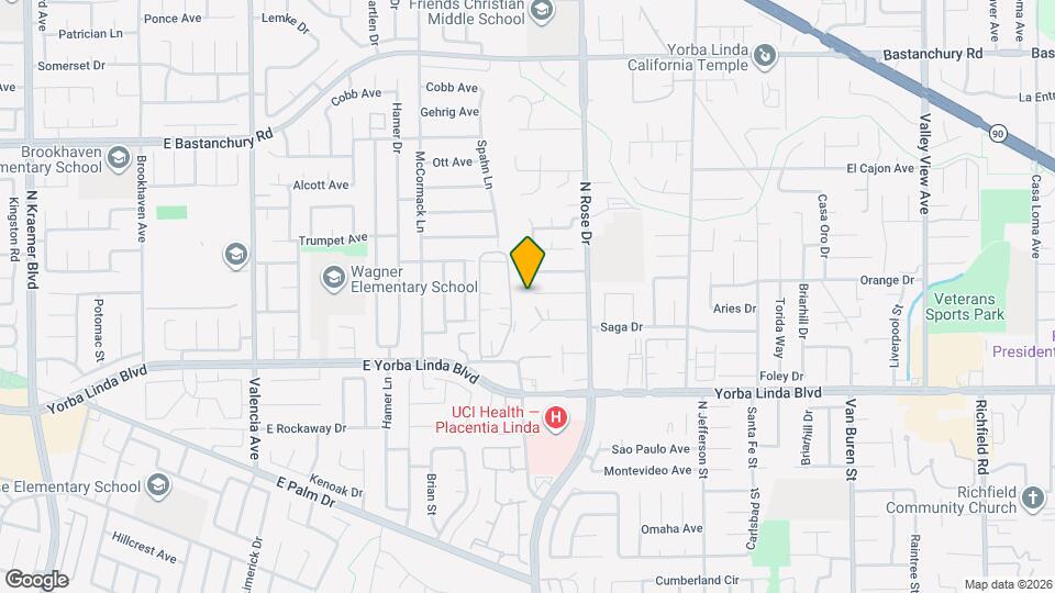 16682 Oakhurst Cir Map and Location Details