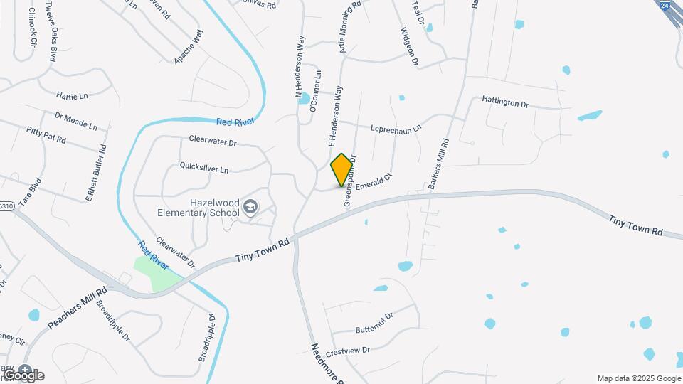 2584 Emerald Ct Map and Location Details