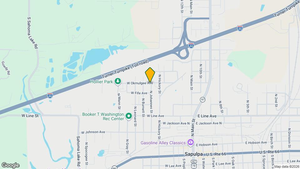 612 N Johannes St Map and Location Details