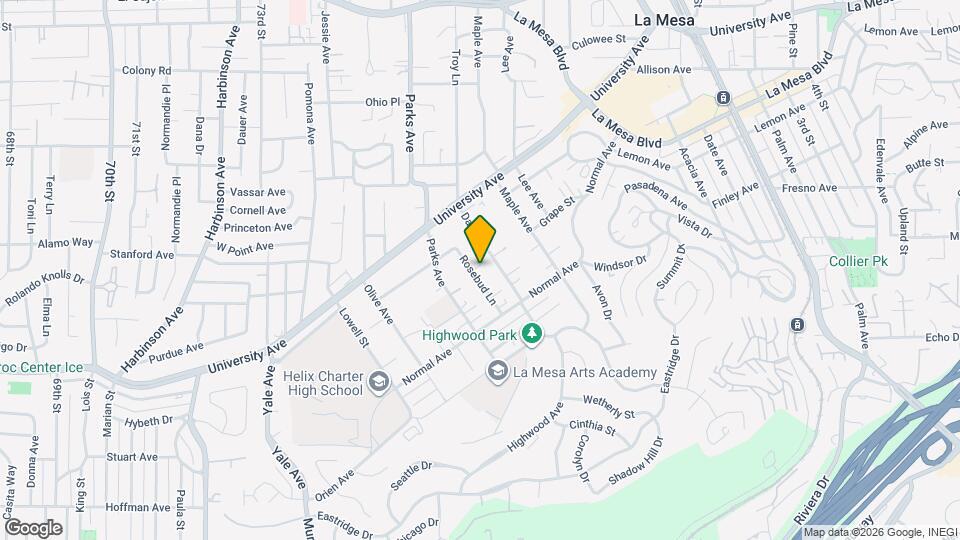 4415 Rosebud Ln, Unit A Mapa y Detalles de la Ubicación