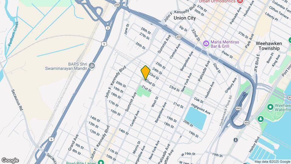 723 22nd St Map and Location Details