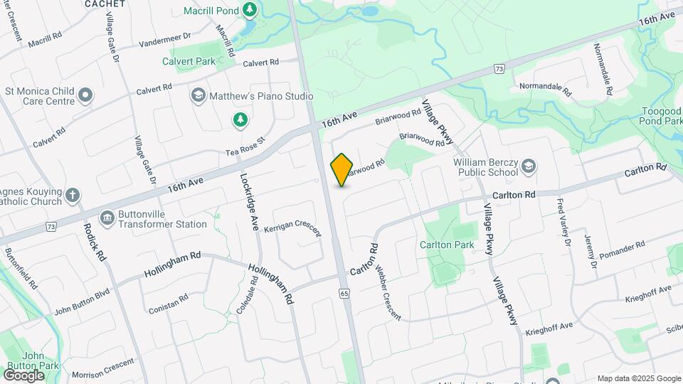 59 Hemingway Crescent Map and Location Details