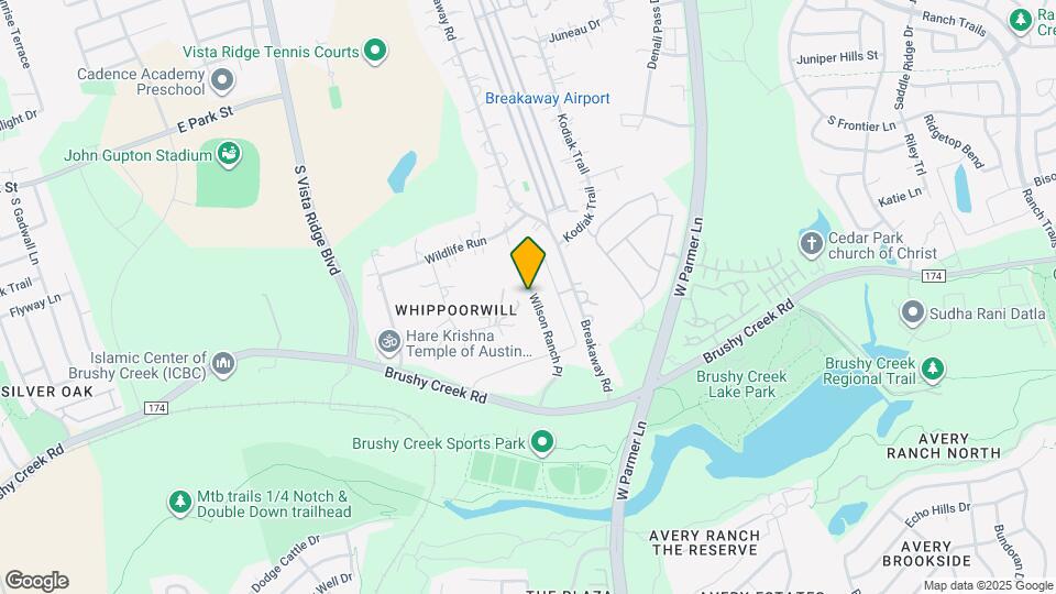 811 Wilson Ranch Pl Map and Location Details