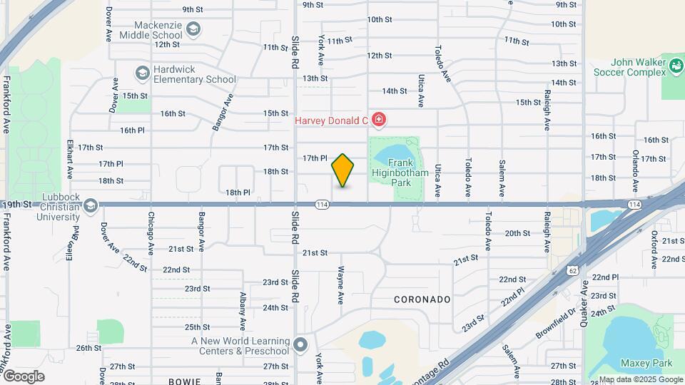 4908 19th St Map and Location Details