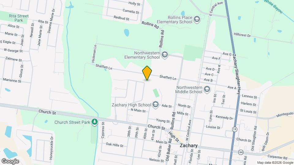 5296 Myrtle Hill Ave Map and Location Details