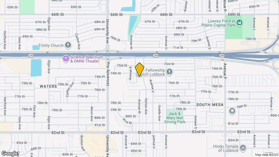 7405 Waco Ave Map and Location Details