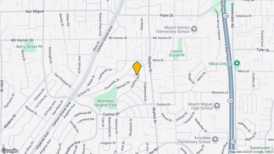 7842 Barton Dr Mapa y Detalles de la Ubicación