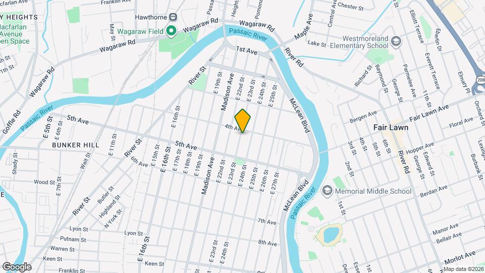 153 E 23rd St, Unit 2 Map and Location Details