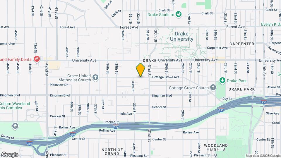 3118 Cottage Grove Ave Map and Location Details