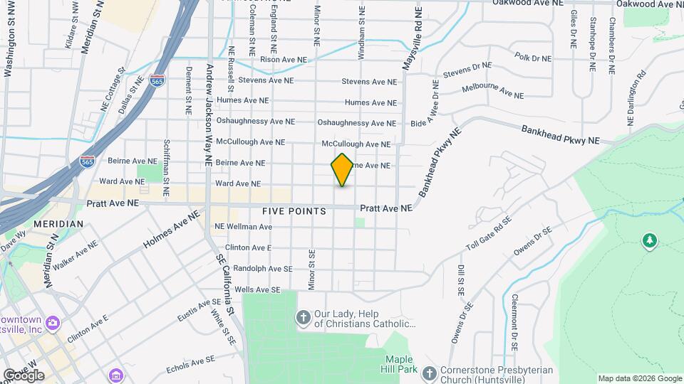1410 Ward Ave NE Mapa y Detalles de la Ubicación