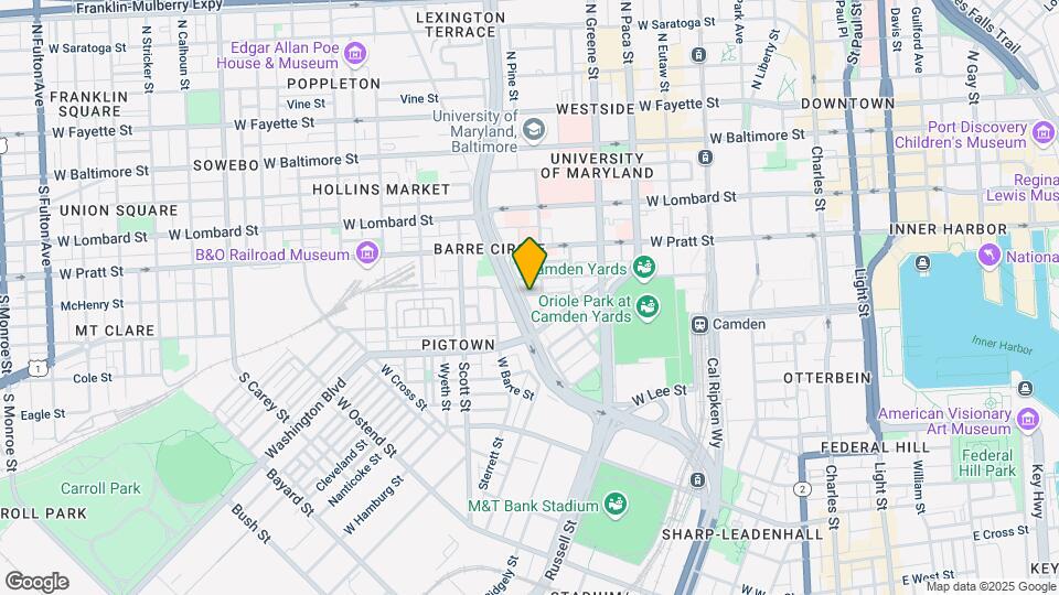321 S Fremont Ave Mapa y Detalles de la Ubicación