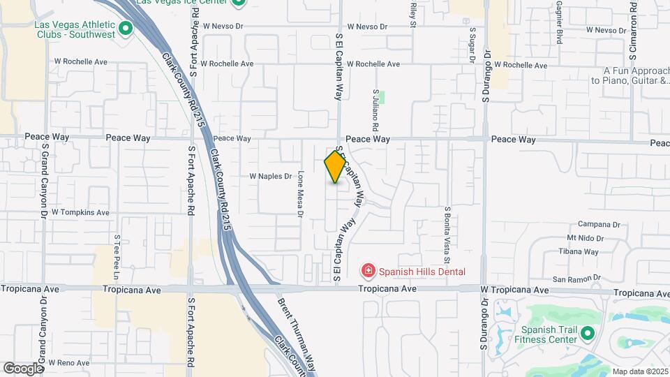 4663 Hamburg St Map and Location Details