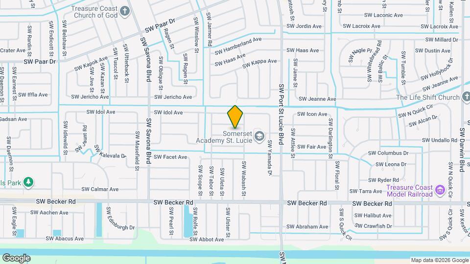 921 SW Gaitor Ave Map and Location Details