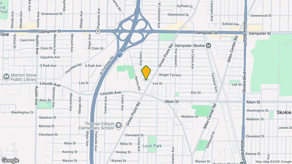 5340 Lee St Map and Location Details