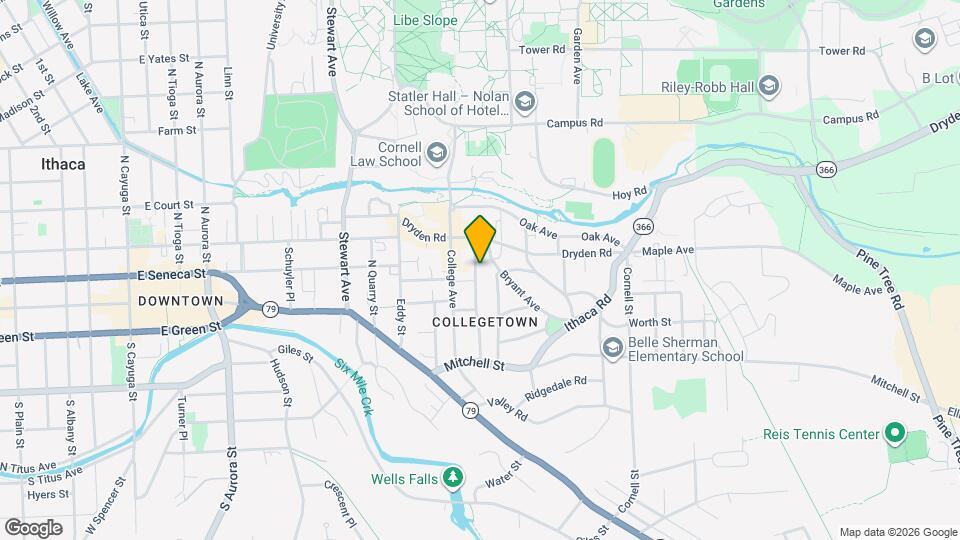 227 Linden Ave Map and Location Details