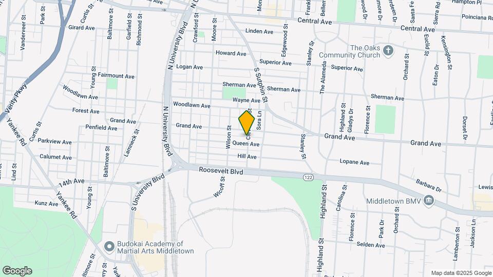 704 Cleveland St Mapa y Detalles de la Ubicación