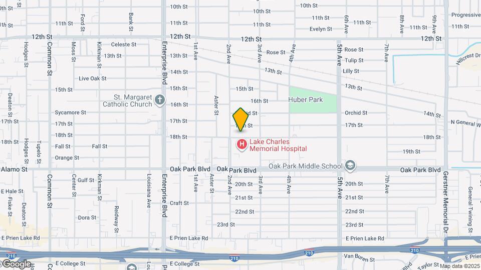 1609 18th St Map and Location Details