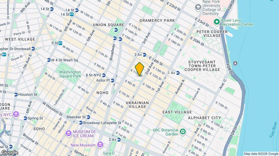 East 10th Street, Unit 4 Map and Location Details